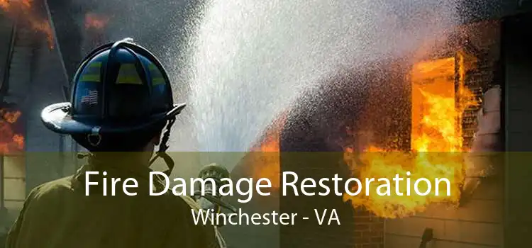 Fire Damage Restoration Winchester - VA