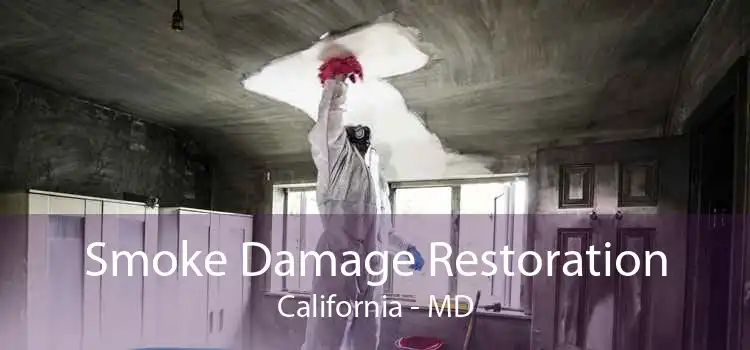 Smoke Damage Restoration California - MD