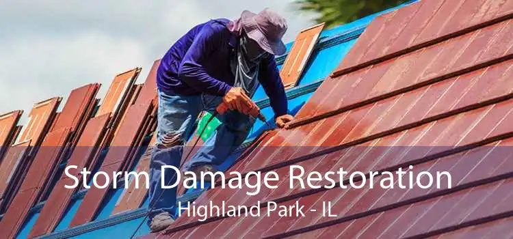 Storm Damage Restoration Highland Park - IL