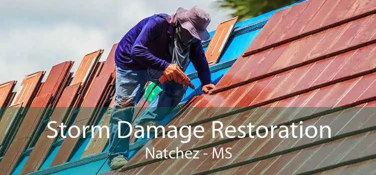 Storm Damage Restoration Natchez - MS