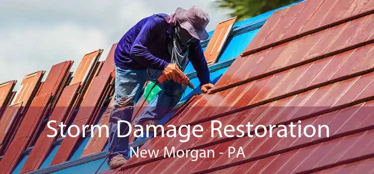 Storm Damage Restoration New Morgan - PA