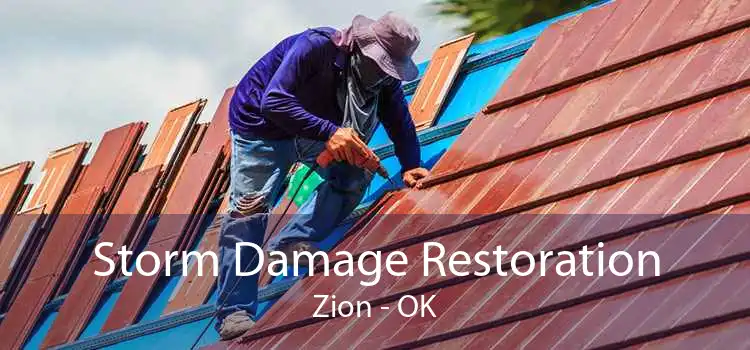 Storm Damage Restoration Zion - OK